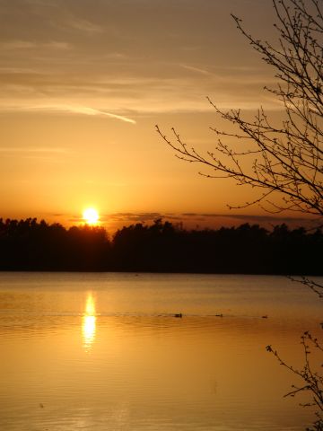 Detail fotografie - Západ slunce, Královéhradecký kraj