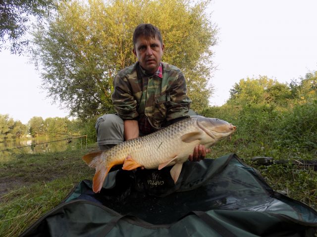 Detail fotografie - Kapr, Boilies Boss2 DOPING - Oliheň - Chobotnice, 14,5 kg, 90 cm, Ústecký kraj