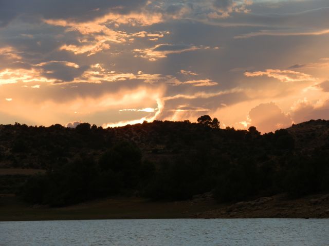 Detail fotografie - Západ slunce, Španělsko