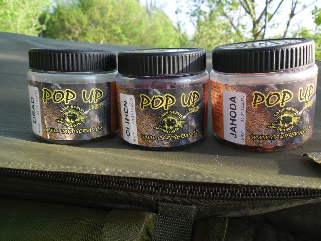 Detail fotografie - Produkt, Pop Up boilies Carp Servis, Pardubický kraj