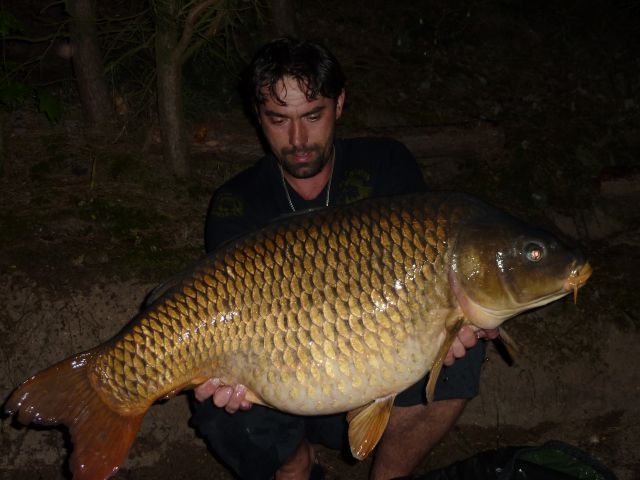 Detail fotografie - Kapr, Boilies Boss2 - Oliheň, 21,3 kg, 95 cm, Pardubický kraj