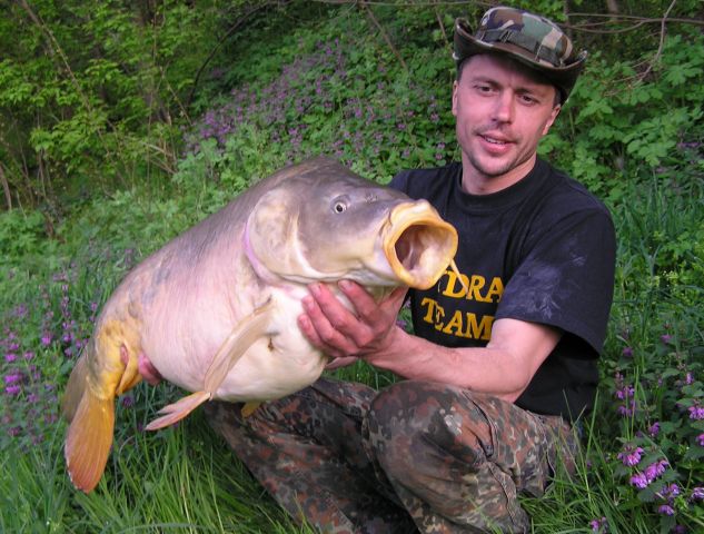 Detail fotografie - Kapr, Ostatní Boilies Carp Servis, 17,2 kg, 96 cm, Česká republika