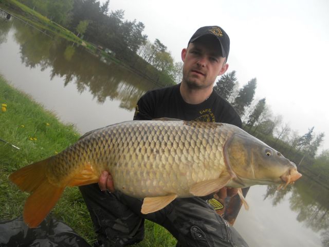 Detail fotografie - Kapr, Boilies Boss2 - Chobotnice, 12,5 kg, 88 cm, Jihočeský kraj