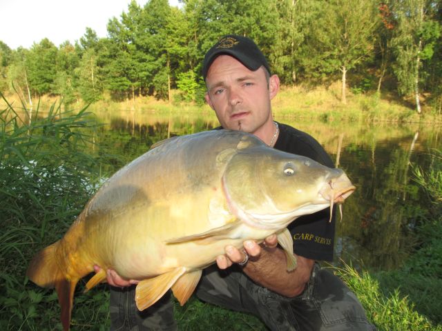 Detail fotografie - Kapr, Boilies Boss2 - Chobotnice, 11,0 kg, 81 cm, Jihočeský kraj