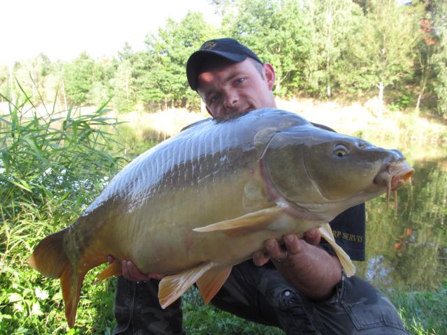 Detail fotografie - Kapr, Boilies Boss2 SPECIÁL - Přírodní játra, 12,5 kg, 84 cm, Jihočeský kraj