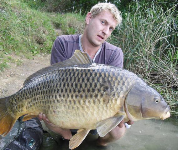 Detail fotografie - Kapr, Boilies Boss2 - Oliheň, 18,1 kg, 90 cm, Středočeský kraj