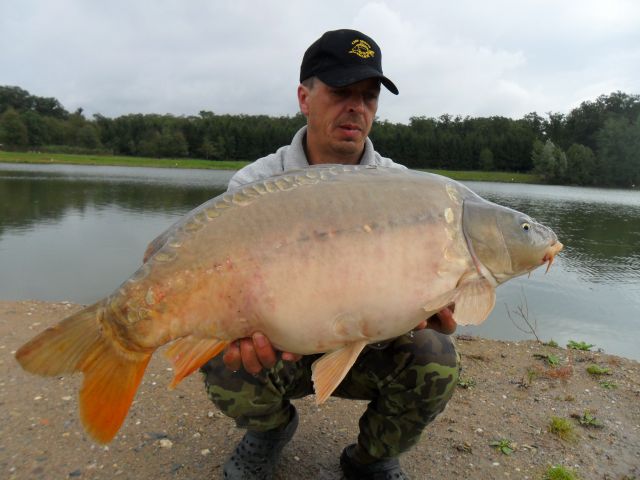 Detail fotografie - Kapr, Boilies Boss2 DOPING - Oliheň - Chobotnice, 16,0 kg, Pardubický kraj