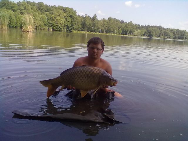 Detail fotografie - Kapr, Boilies Boss2 - Banán, 9,0 kg, 75 cm, Pardubický kraj