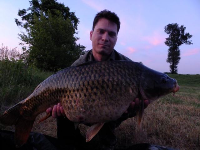 Detail fotografie - Kapr, Boilies Boss2 - Cherry - Super Crab, 14,5 kg, 85 cm, Jihomoravský kraj