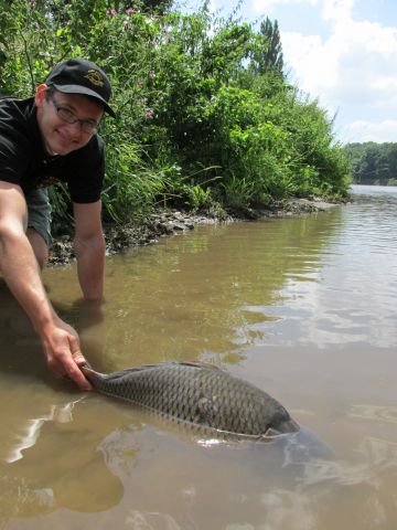 Detail fotografie - Kapr, Boilies Boss2 - Oliheň, Středočeský kraj