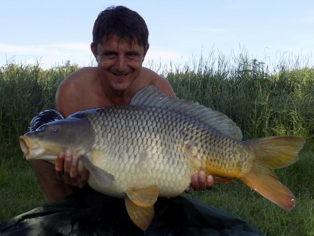 Detail fotografie - Kapr, 16,4 kg, 85 cm, Ústecký kraj