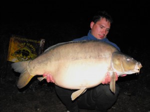 Luděk se svým novým osobáčkem 20,3kg